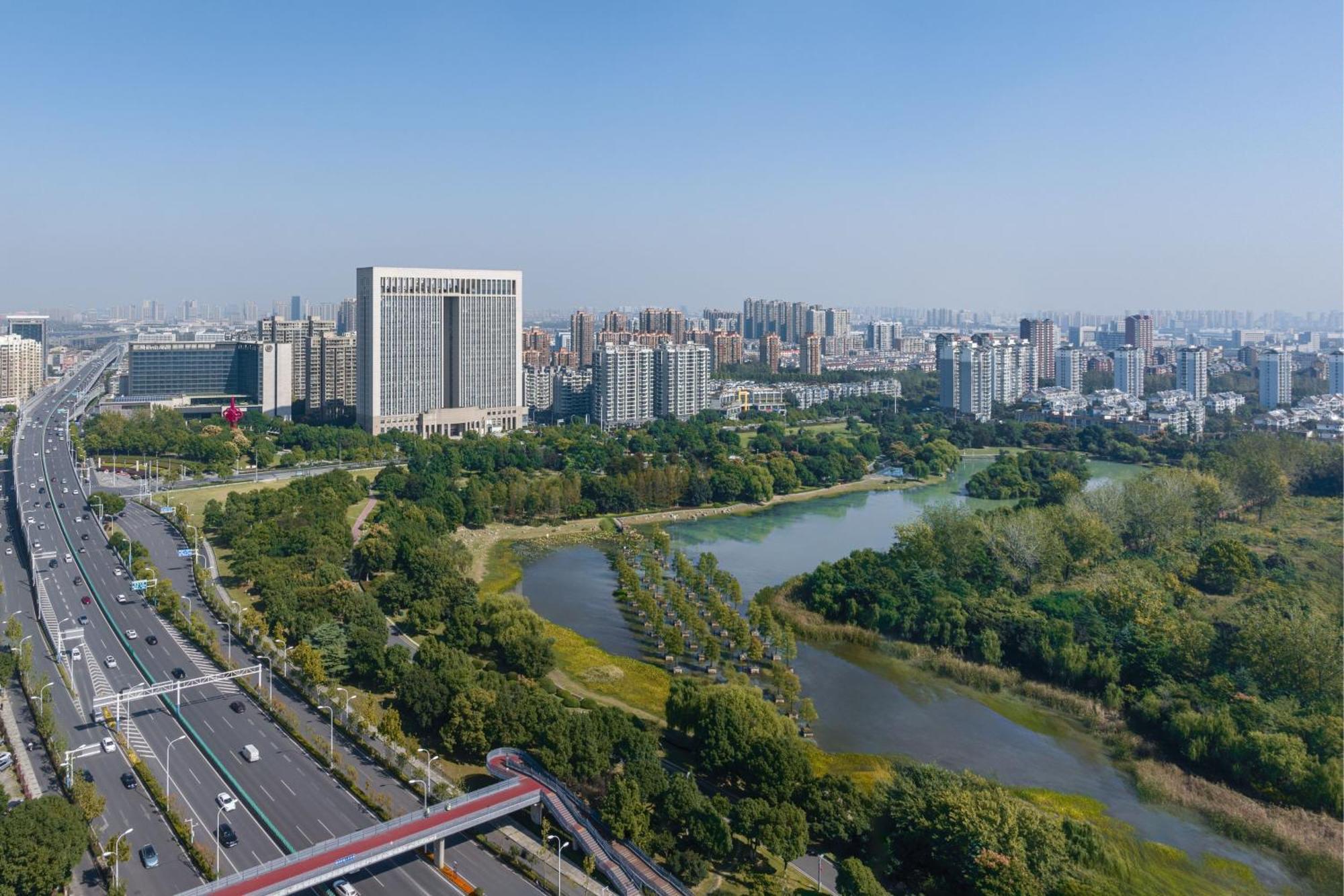 Sheraton Hefei Xinzhan Hotel מראה חיצוני תמונה